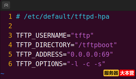 TFTP协议的功能和作用，TFTP服务器安装配置